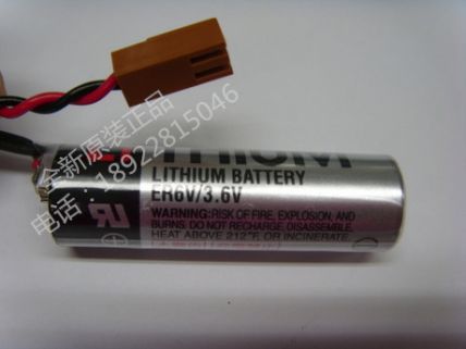 全新原装 东芝TOSHIBA ER6V/3.6V PLC工控 数控锂电池